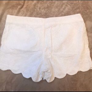 Lilly Pulitzer White Shorts